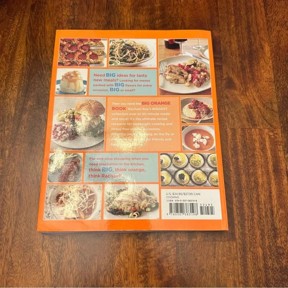 Autographed Rachael Ray’s Big Orange Book - Picture 3 of 3